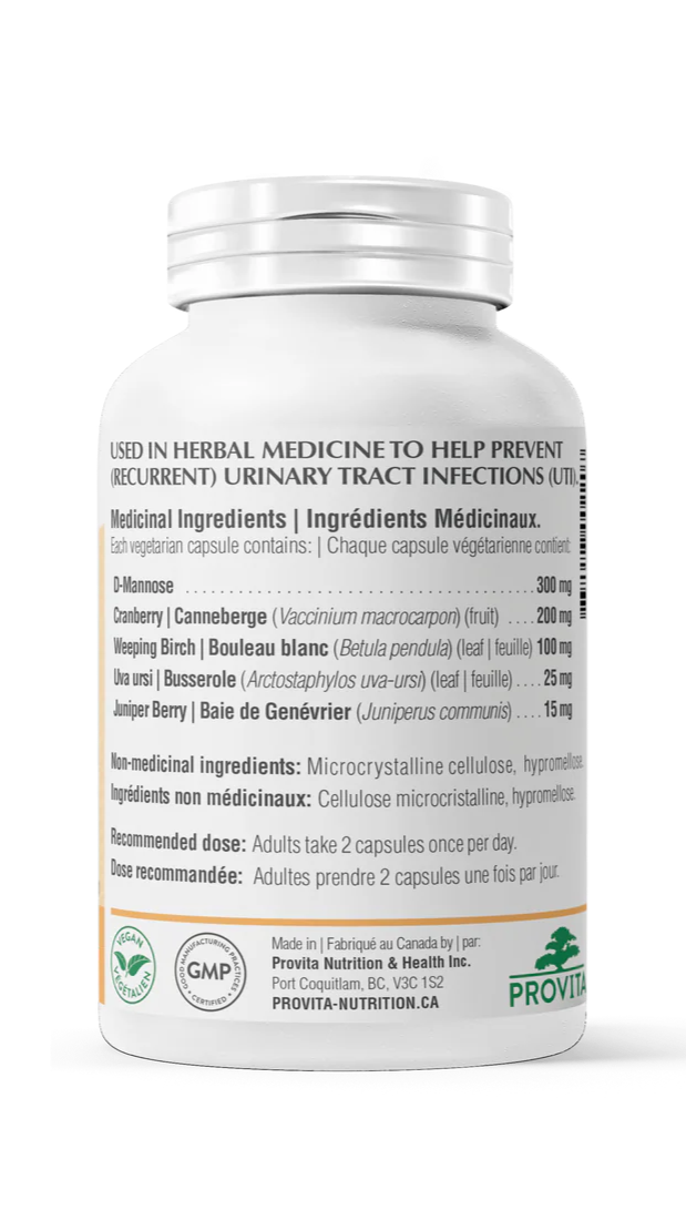 UTI Complex with D-Mannose