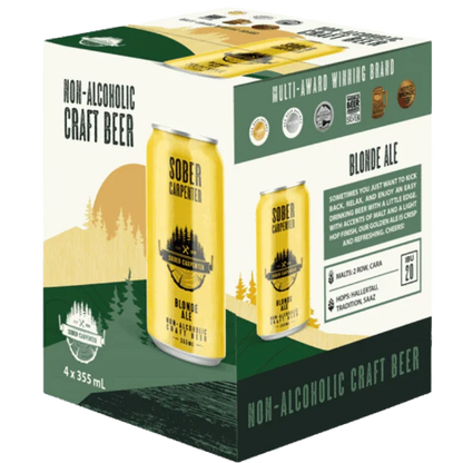 Sober Carpenter Non-Alcoholic Blonde Ale