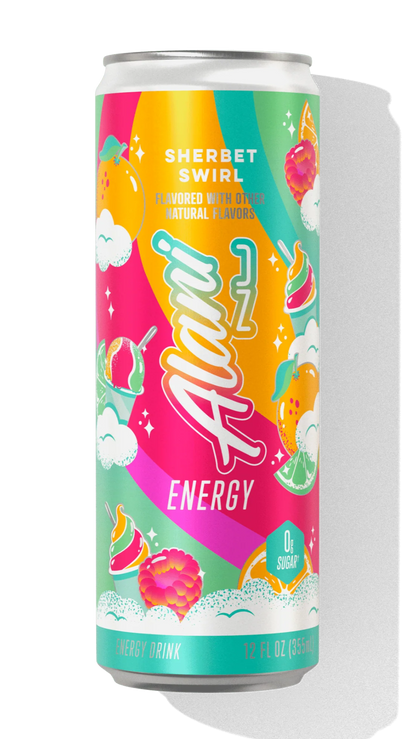Alani Nu Energy Drink Sherbet Swirl