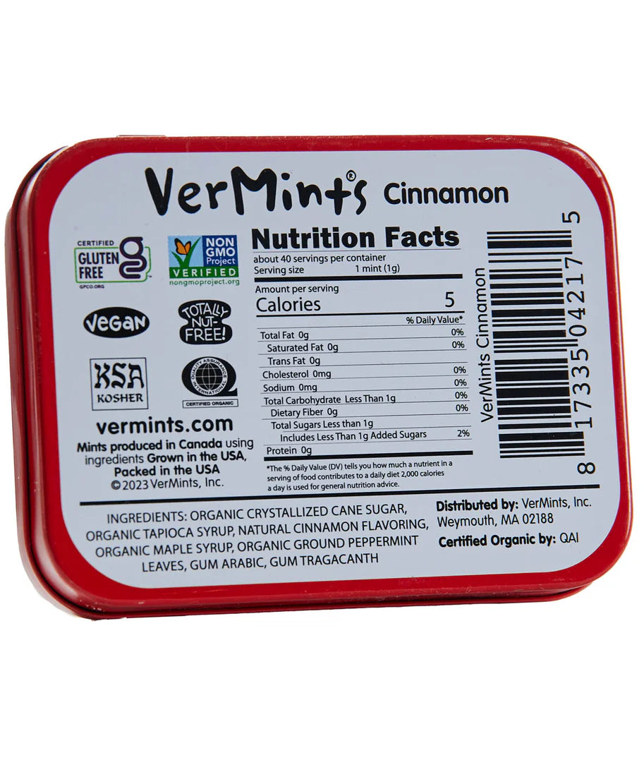 VerMints Cinnamon Mints, Organic