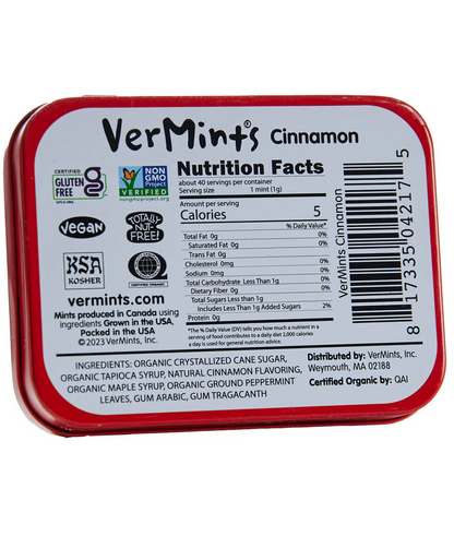 VerMints Cinnamon Mints, Organic