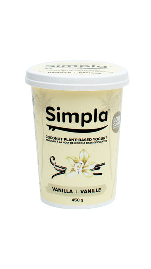 Simpla Coconut Yogurt, Vanilla (V) *REFRIGERATED*