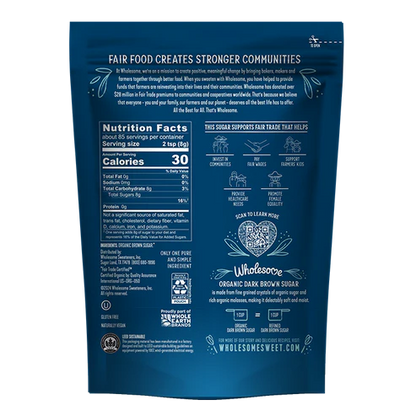 Dark Brown Sugar, Organic & Fairtrade