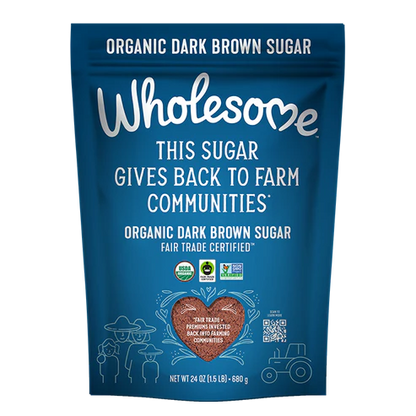 Dark Brown Sugar, Organic & Fairtrade