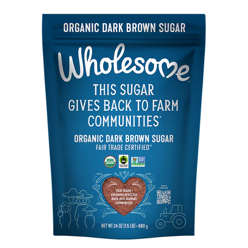 Dark Brown Sugar, Organic & Fairtrade