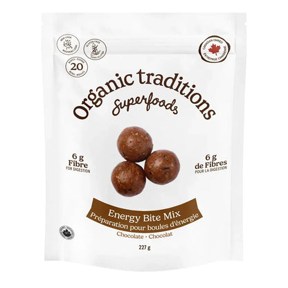 Chocolate Energy Bite Mix, Organic Traditions