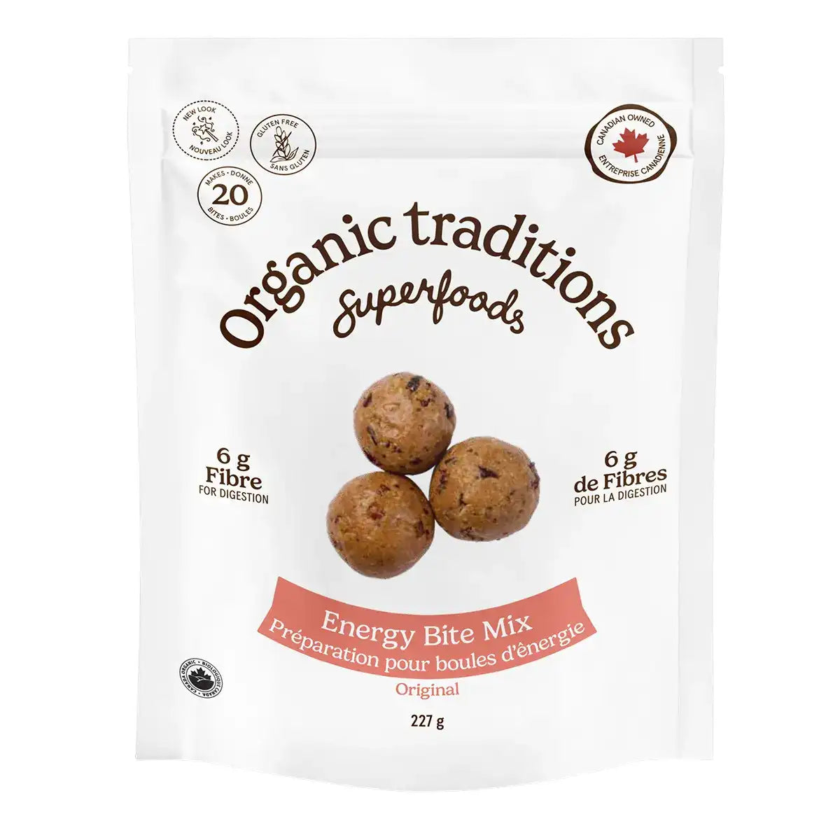 Original Energy Bite Mix, Organic Traditions