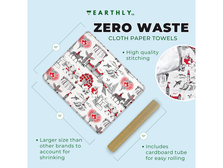 Earthly Co. Notpaper Towel - O So Canada
