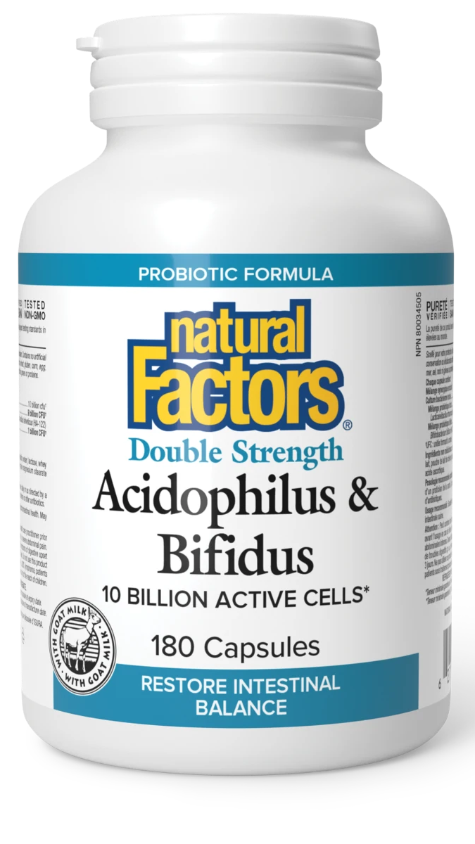 Acidophilus & Bifidus Double Strength