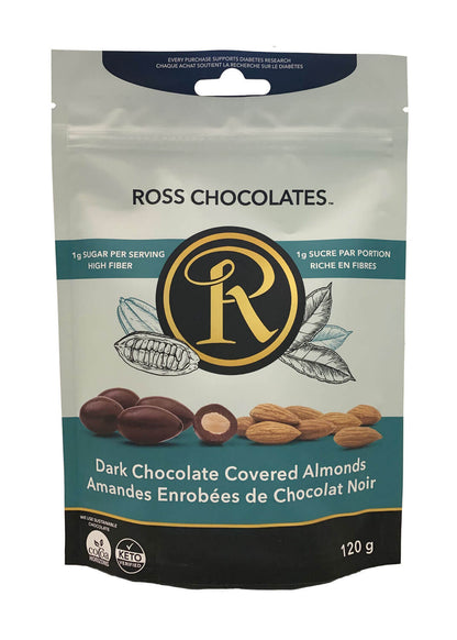 Dark Chocolate Covered Almonds NSA