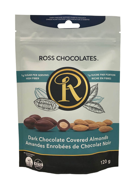 Dark Chocolate Covered Almonds NSA