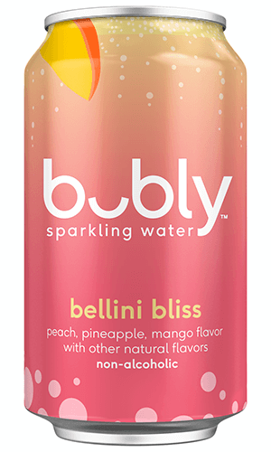bubly Sparkling Water Bellini Bliss