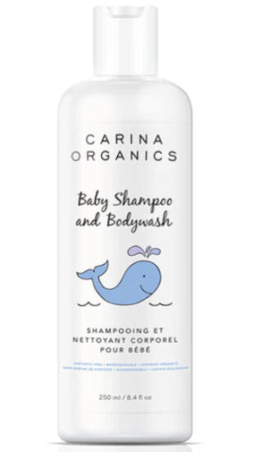 Carina Baby Shampoo & Body Wash, Sweet Pea