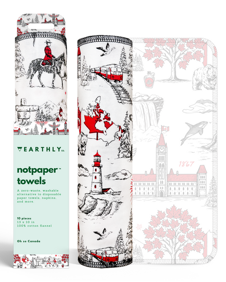 Earthly Co. Notpaper Towel - O So Canada