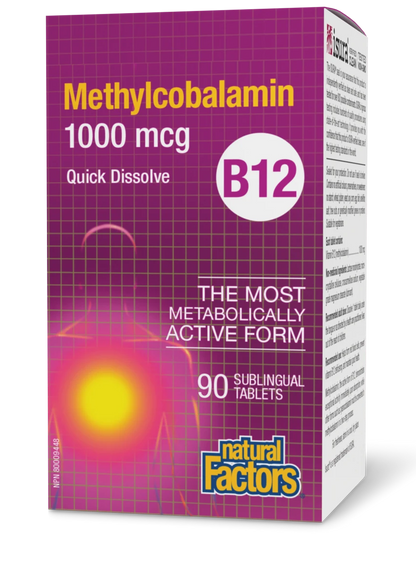 Vitamin B12 Methylcobalamin 1000mcg