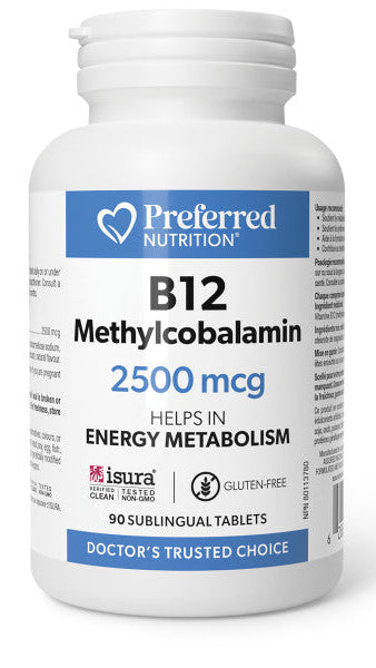 Vitamin B12 Methylcobalamin 2500mcg