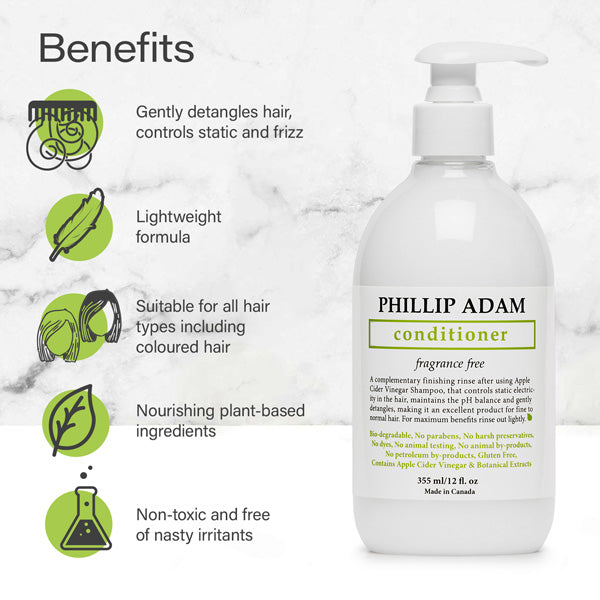 Phillip Adam Conditioner, Fragrance Free