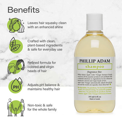Phillip Adam Shampoo, Fragrance Free