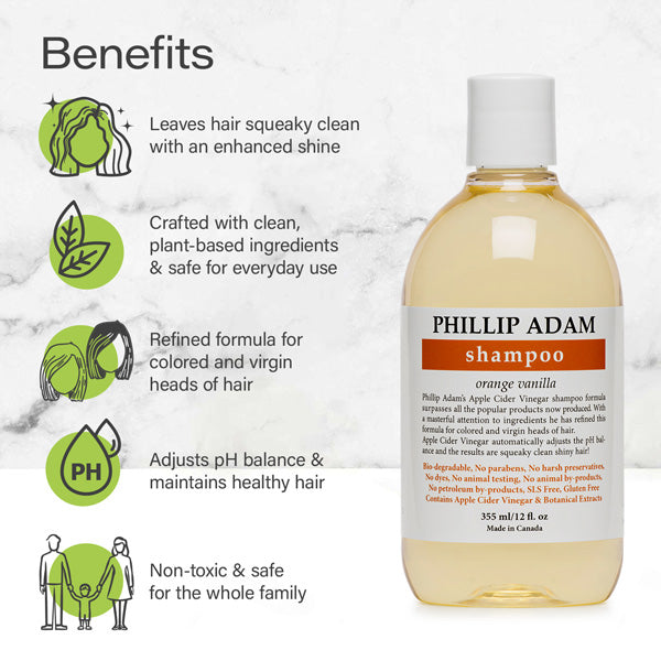 Phillip Adam Shampoo, Orange Vanilla