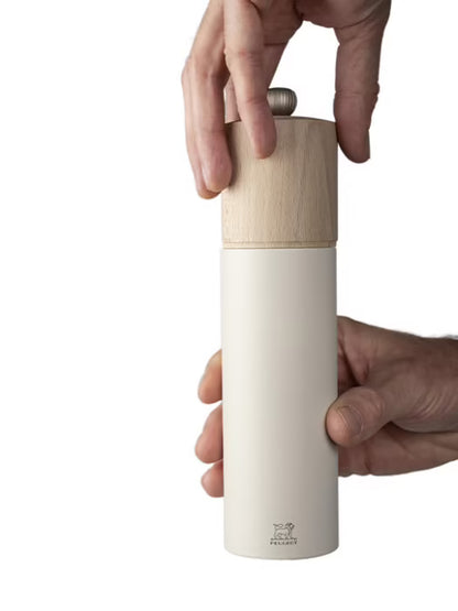 Peugeot Boreal Manual Salt Mill, Feather White