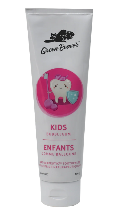 Green Beaver Naturapeutic Toothpaste - Kids Bubblegum