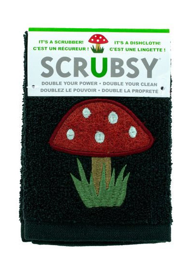 Scrubsy Black Mushroom