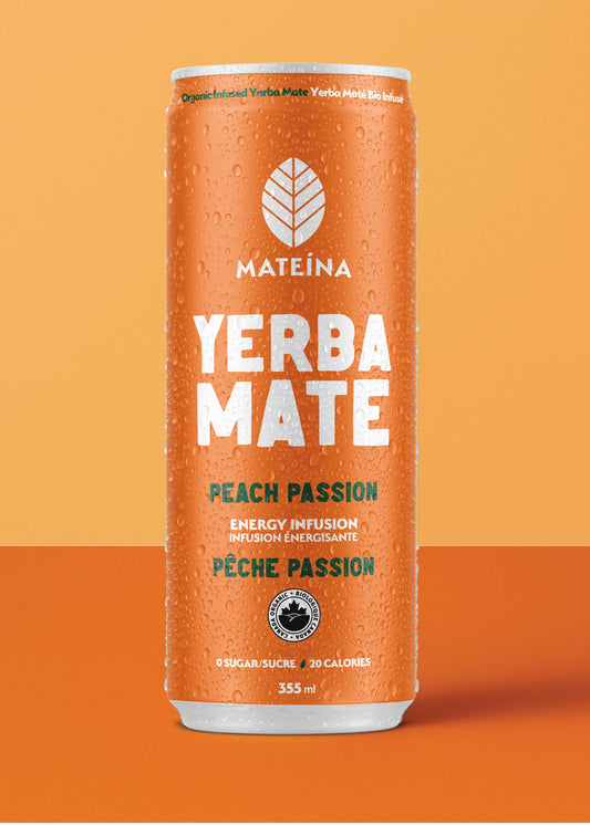 Mateina Yerba Mate Peach Passion