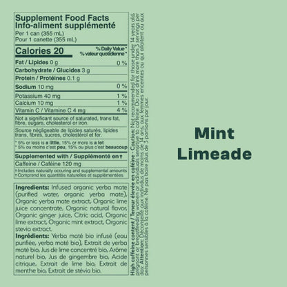 Mateina Yerba Mate Mint Limeade