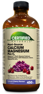 Calcium Magnesium Plus K2 with Aquamin - Cherry Liquid