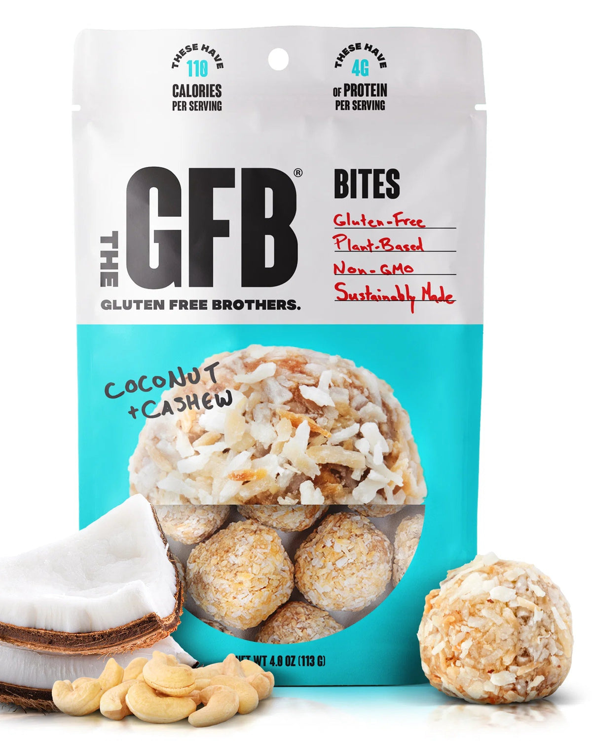 GFB Coconut Cashew Bites (GF) (V)