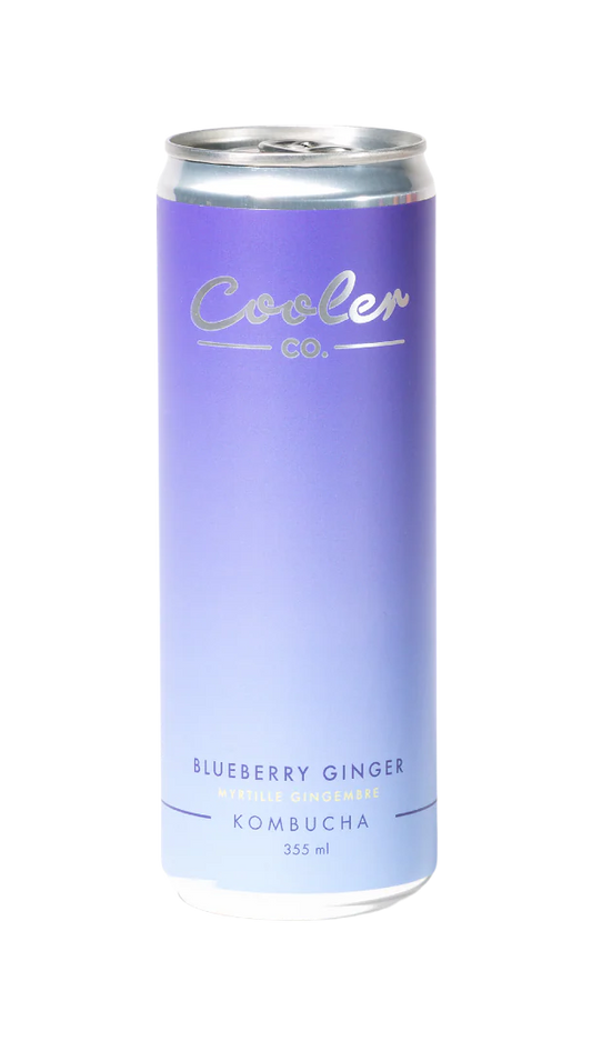 Cooler Co. Kombucha - Blueberry Ginger *REFRIGERATED*
