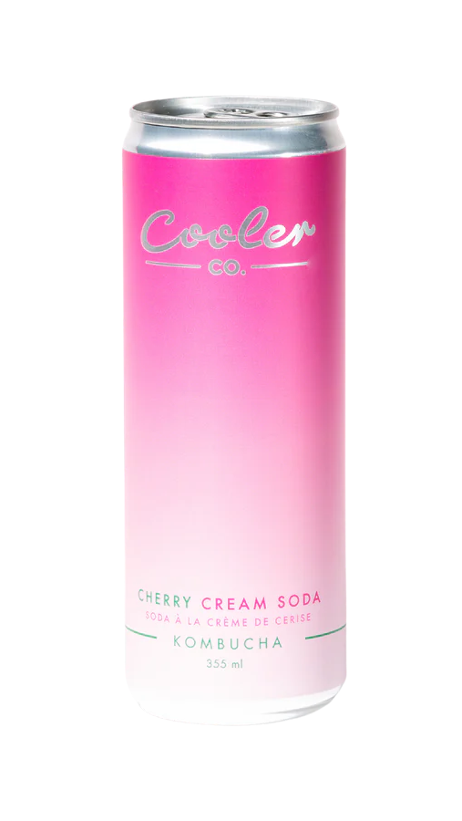 Cooler Co. Kombucha - Cherry Cream Soda *REFRIGERATED*