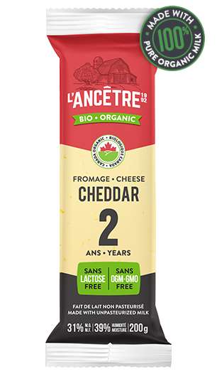 Cheese - Cheddar 2-Year, Organic *REFRIGERATED*