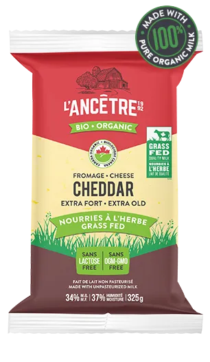 Cheese - Cheddar Extra Old, Organic *REFRIGERATED*