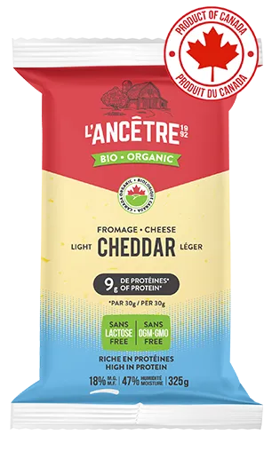 Cheese - Light Cheddar High Protein, Organic *REFRIGERATED*