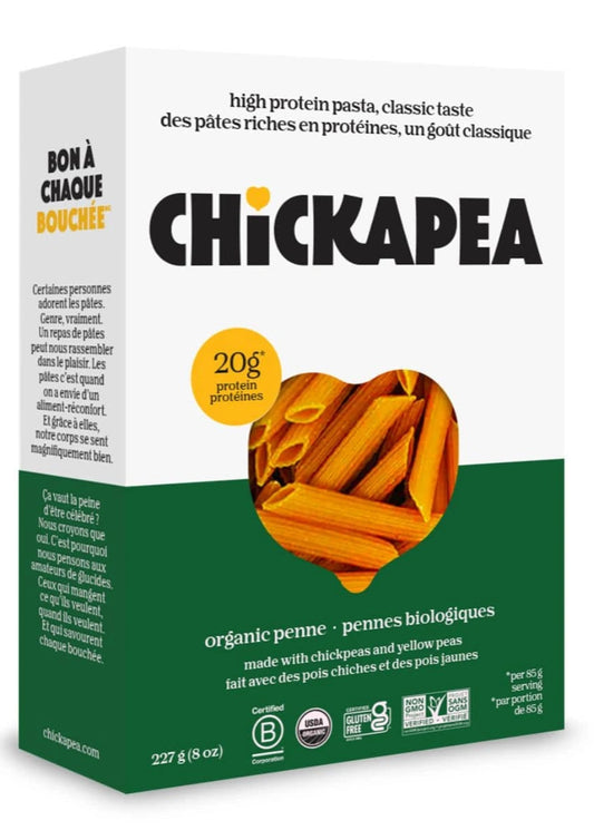Chickapea High Protein Pasta, Penne (GF)