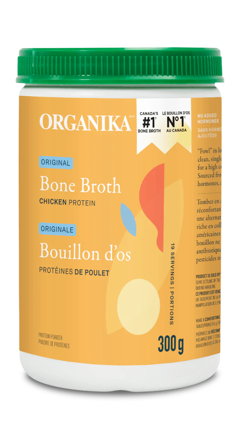 Organika Chicken Bone Broth Protein Powder - Original – NewMarket ...