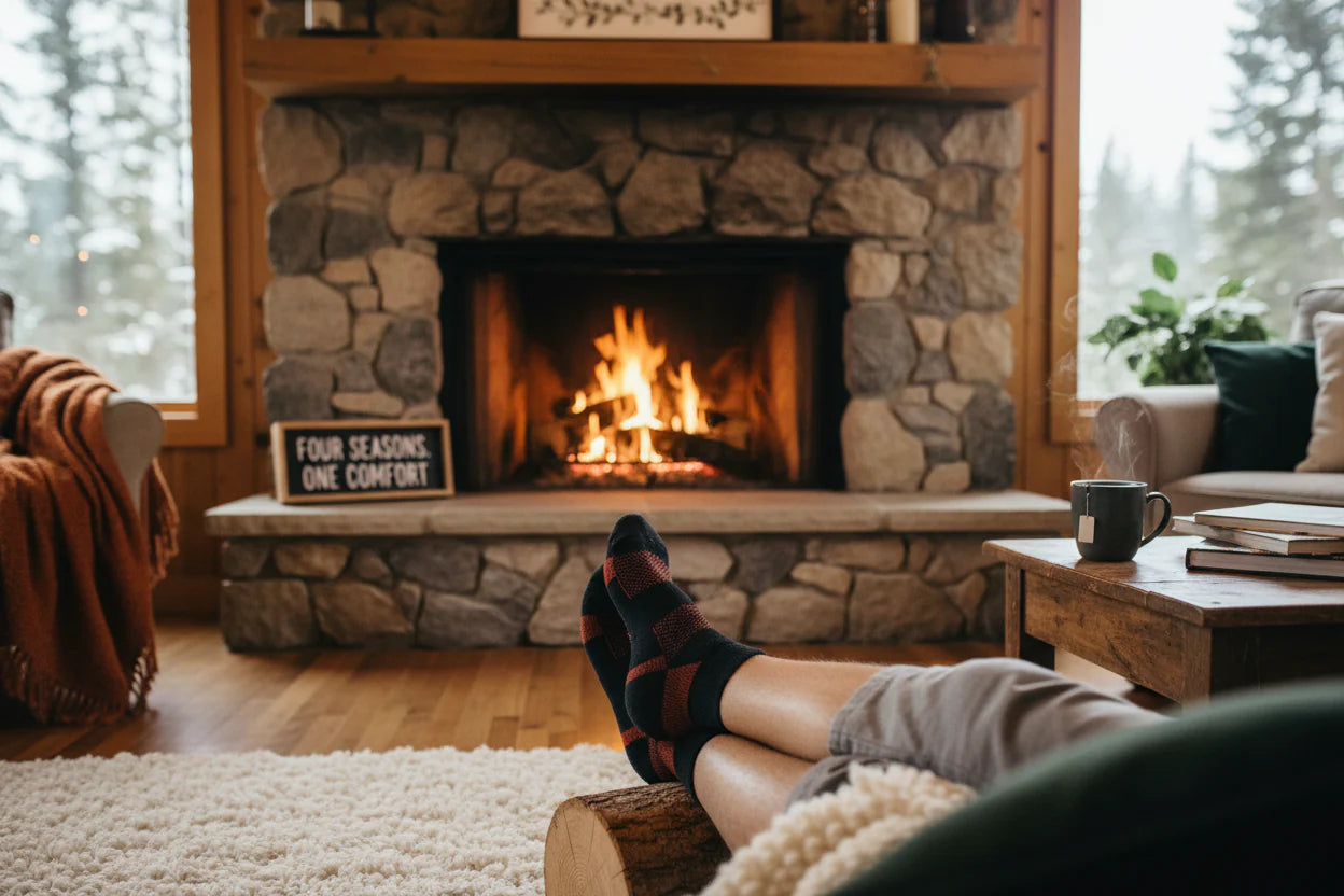J.B. Field's Hikers Haven Merino/Bamboo Ankle Socks