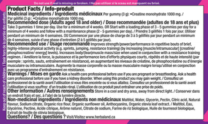 Herbaland Creatine 90 Gummies
