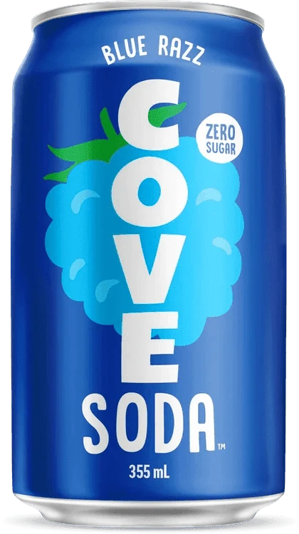 Cove Soda Blue Razz