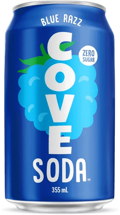 Cove Soda Blue Razz