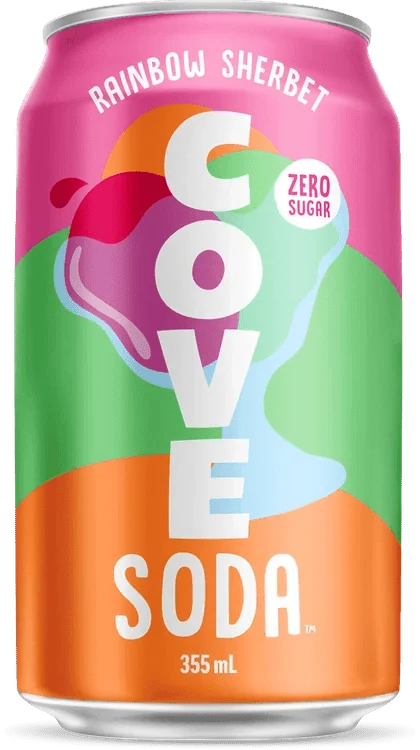 Cove Soda Rainbow Sherbert