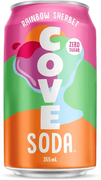 Cove Soda Rainbow Sherbert