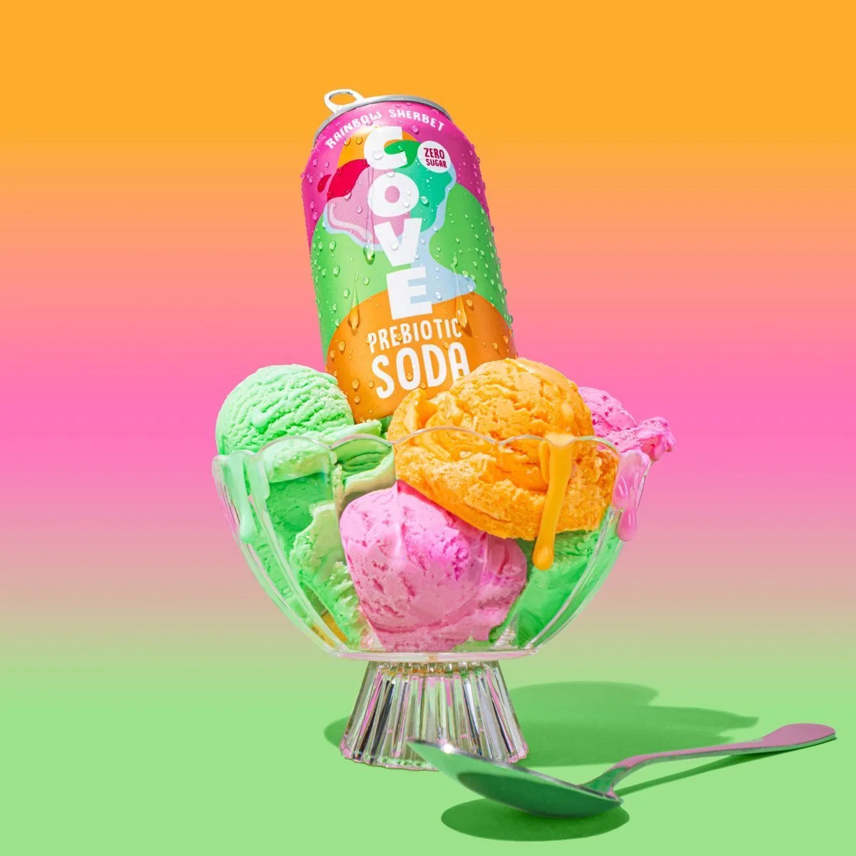 Cove Soda Rainbow Sherbert
