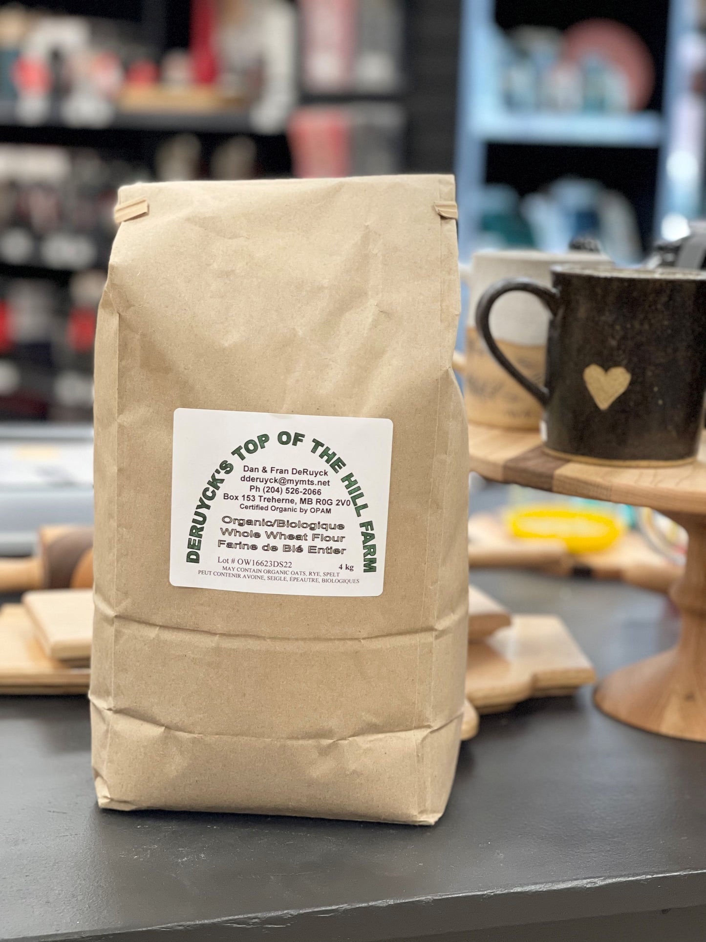 Unbleached White Wheat Flour - Organic, Local