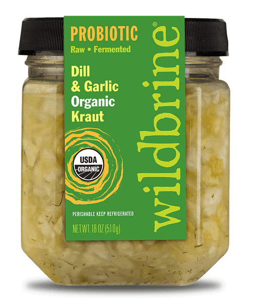 Dill & Garlic Kraut, Organic *REFRIGERATED*