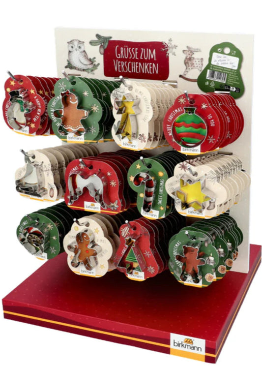 Birkmann Holiday Cookie Cutters, Assorted Designs!