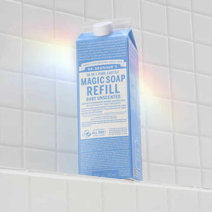 Castile Liquid Soap - Baby Unscented 946ml
