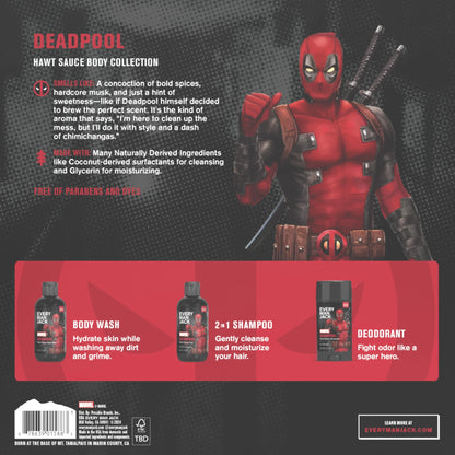 Every Man Jack Body Gift Set - Deadpool