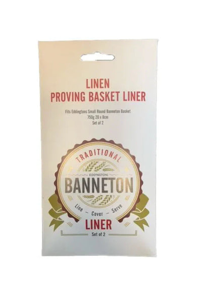 Eddingtons Banneton Basket Liners, Round, Small